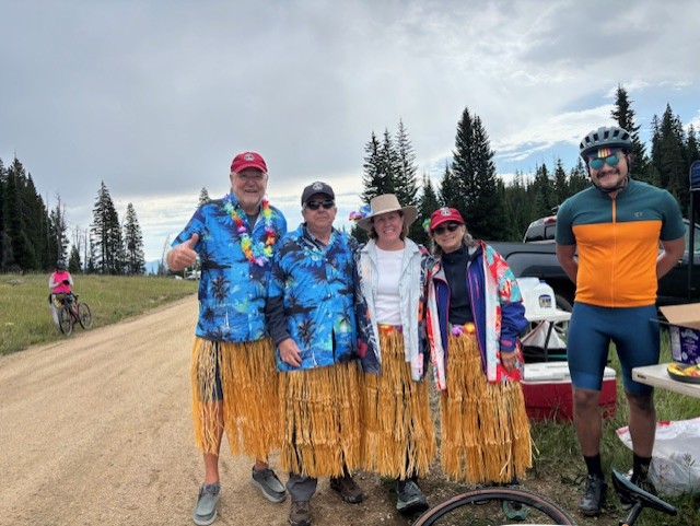 2025 Bike Aid Station The Team